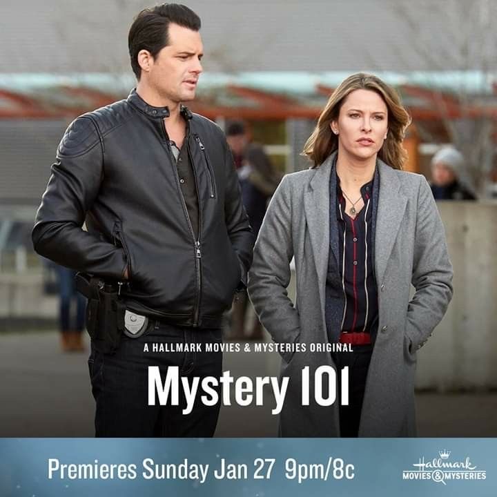 Mystery 101 key art featuring Kristoffer Polaha